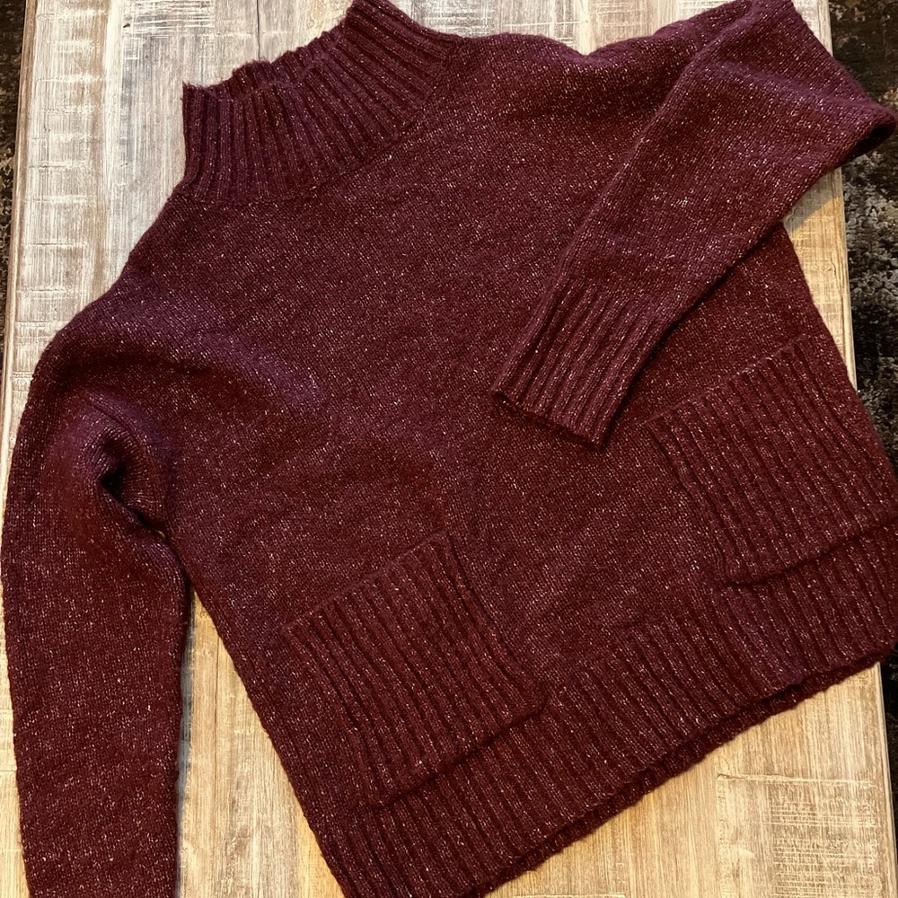 Burgundy Sweater